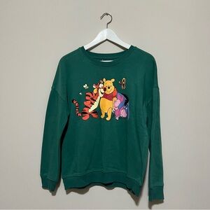 Target Green Winnie the Pooh Sweatshirt NEW Small S
